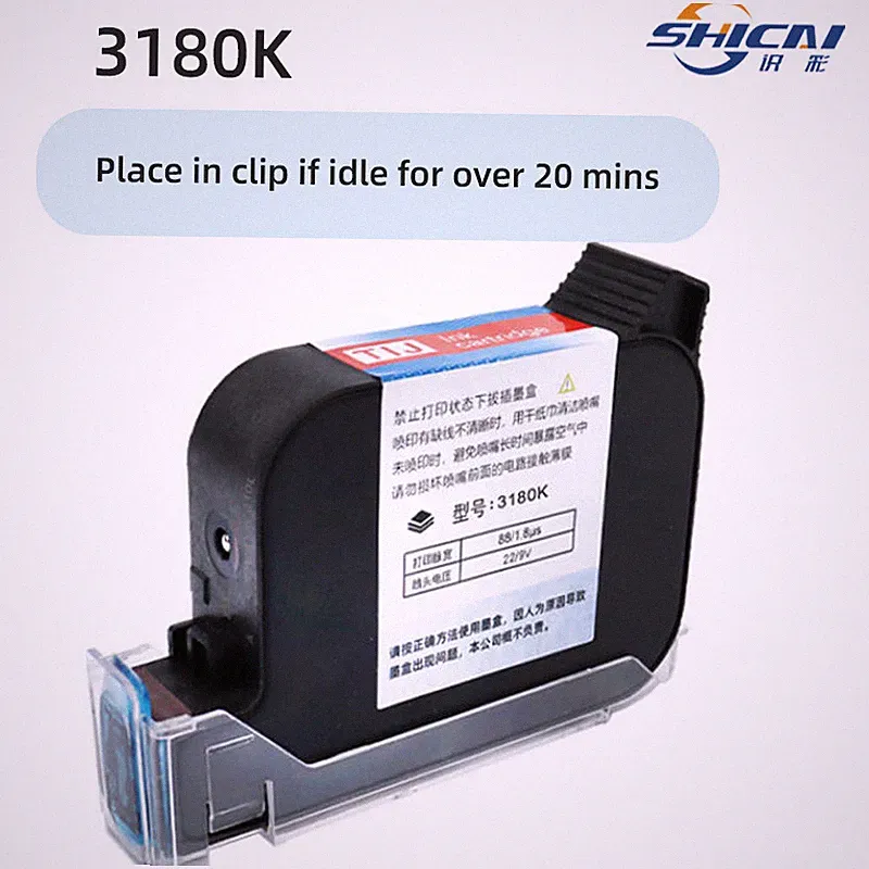 3 pieces Fast Dry Quick-Drying Solvent Based Handheld Printer Ink Cartridge