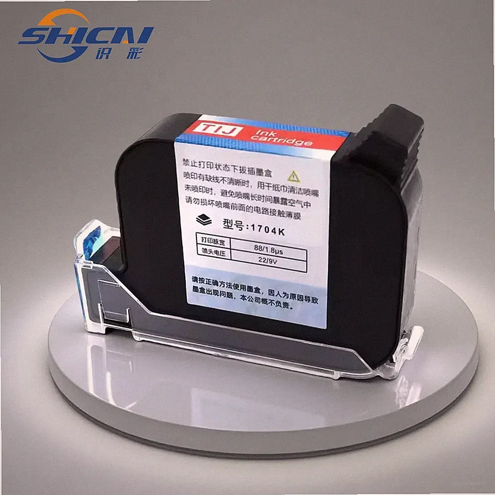 3 pieces Handheld Thermal Inkjet Printer Quick-Drying Eco-Solvent Ink Cartridge