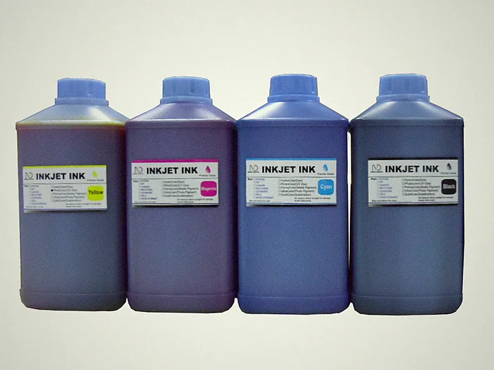 4 Liter ND® Direct dye inkjet ink for any textile digital printing