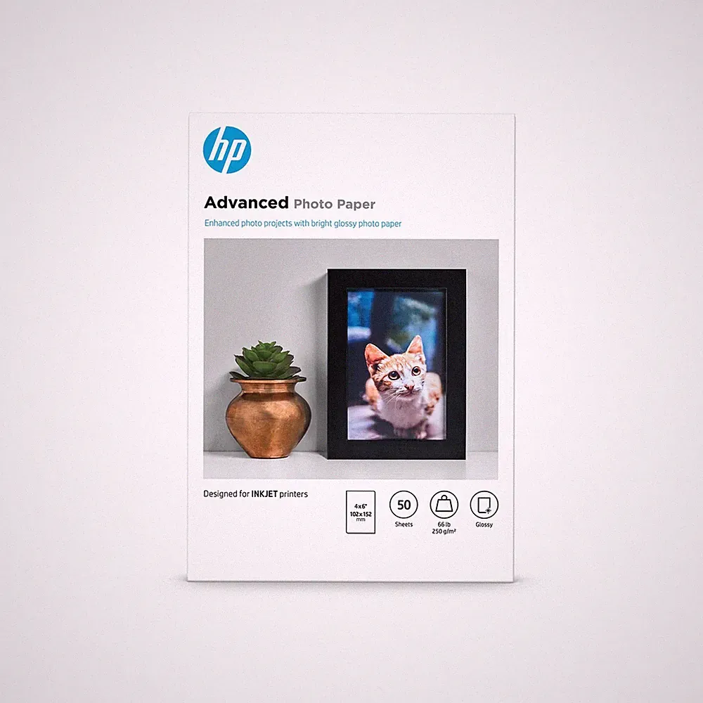 4x6 White Print Copy Paper Inkjet Photo Paper Quick Dry 3 Recyclable FSC Cert...