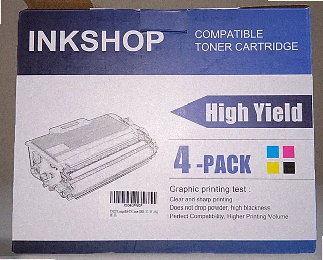 Compatible Toner Cartridge INKSHOP 4-Pack
