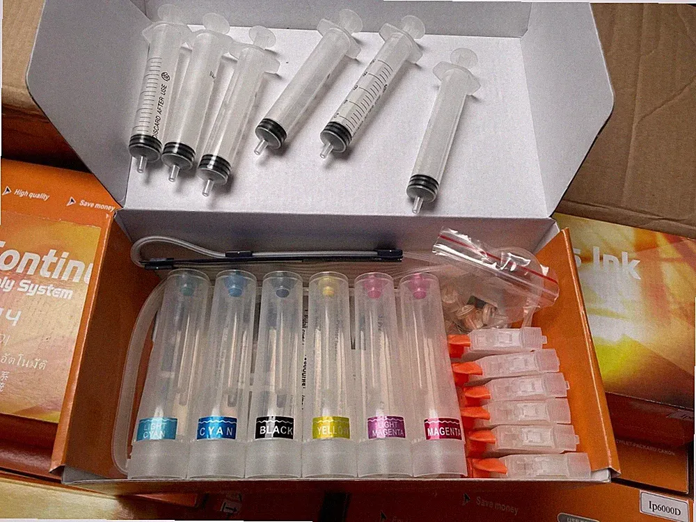 Continuous Ink Supply System IP6000D Bulk 28 pcs