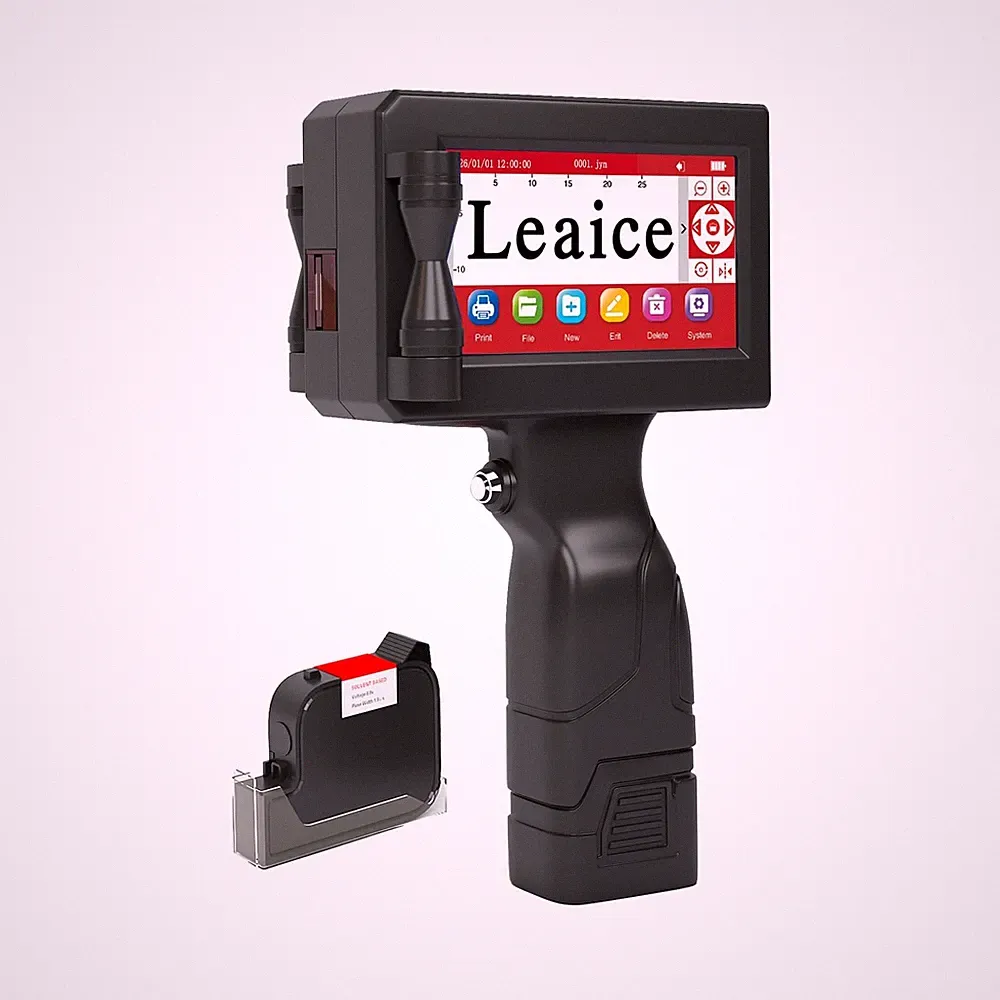 Handheld Inkjet Printer with 42ml Quick-Drying Ink Cartridge, Portable Handhe...