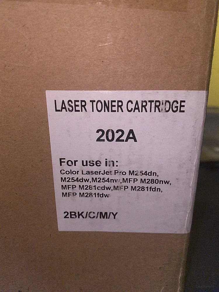 Laser Toner Cartridges Pack Of 5