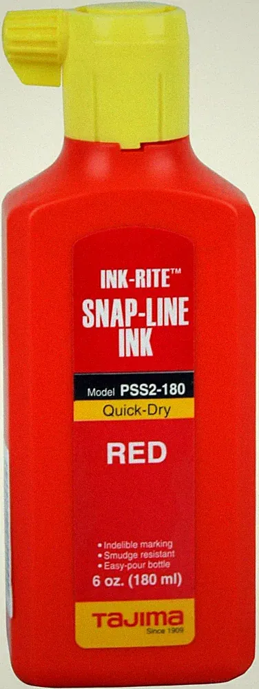 PSS2-180 INK-RITE Quick Dry Red Ink