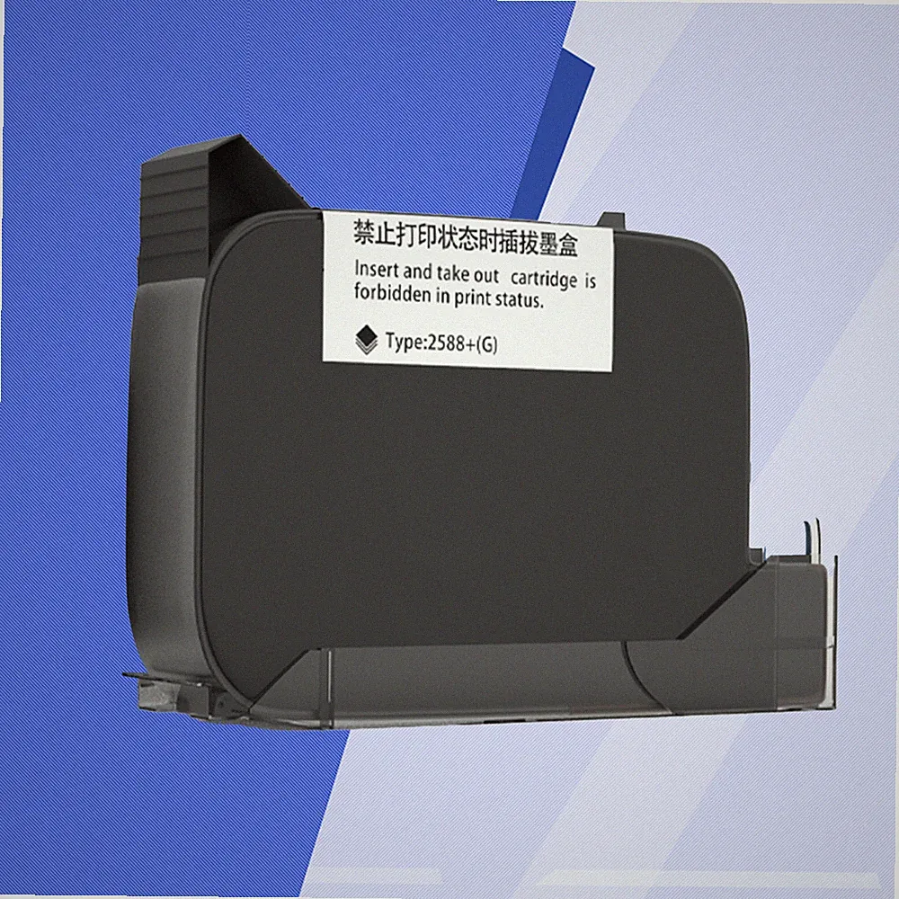 Quick Dry Ink Cartridge for Handheld Inkjet Printer 45ml Black Red Blue White